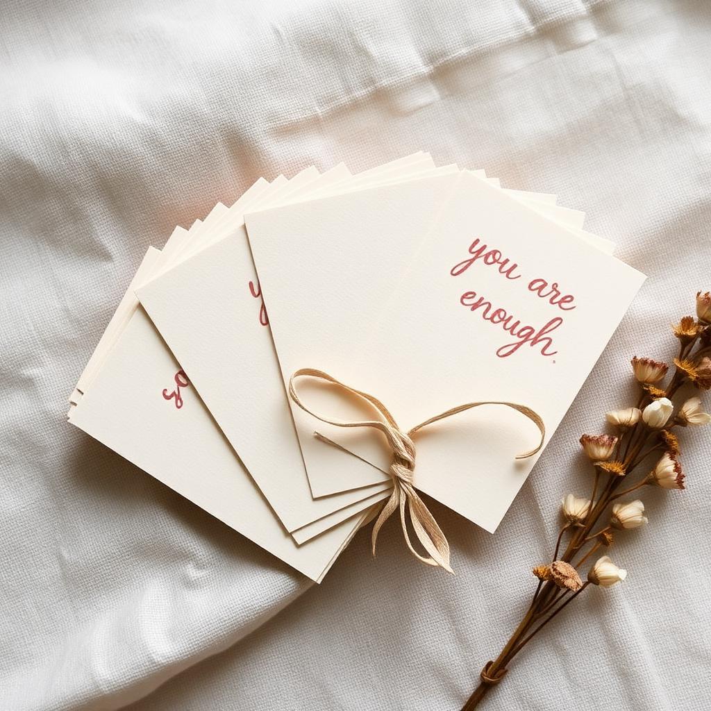 Affirmation Card Deck — Bloom Street merch preview